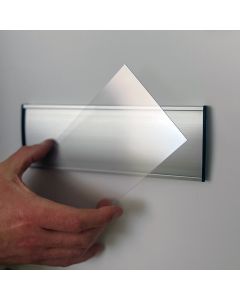 Acrylic front 74x150 mm (spare part)