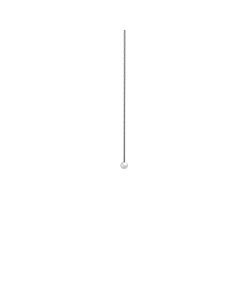 1,5 mm Wire - 1,5 meter lang - 4,5 mm kugle i den ene ende