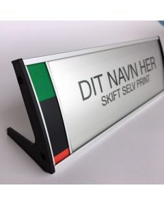Strato Plus Table Sign with Free / Occupied function in size 78x210mm