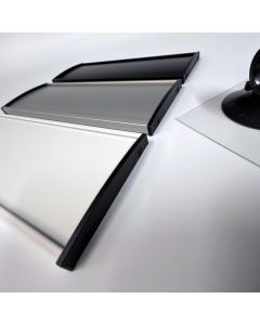 Strato - Black or White Door Sign in size 78x210mm "Black and White Edition"