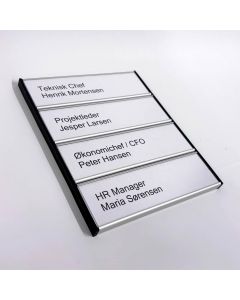 Modul Plus Combi Door Sign in size 184 × 150 mm – Low Cost