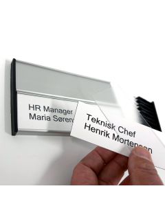 Modul Plus Combi Door Sign in size 92x150mm - Low Cost