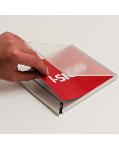 I-Sign Wall Sign in aluminum (297x299mm) - Simple and sleek design