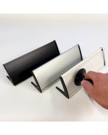 Table sign in high quality - Strato Table Sign 78x210 mm