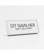 Elegant bordskilt I-Sign 52x148mm