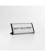 Elegant table sign - Strato Table Sign 74x150 mm