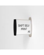 A6 Projecting Sign - Strato 105x148 mm