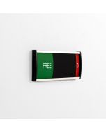 Klassisk free/occupied skilt - Strato i str. 56x150 mm