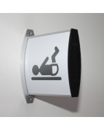 Baby nursing room signs - projecting signs with pictogram