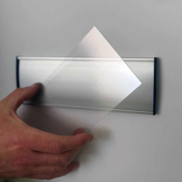 Acrylic front in size 105x297 mm (spare part)