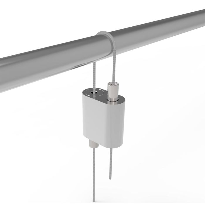 1 pcs. Double Gripper for 1,5mm Wire - Silver