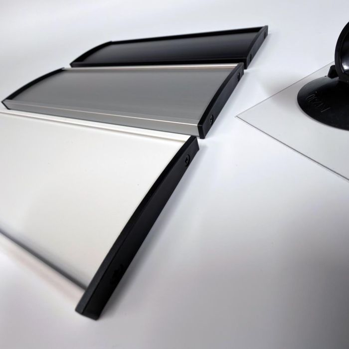 Strato - Black or White Door Sign in size 78x210mm "Black and White Edition"