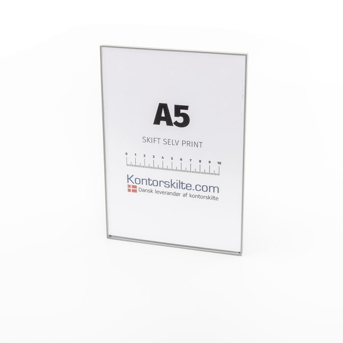 I-Sign Eco Door sign in size 210x150 mm (A5) - Grey