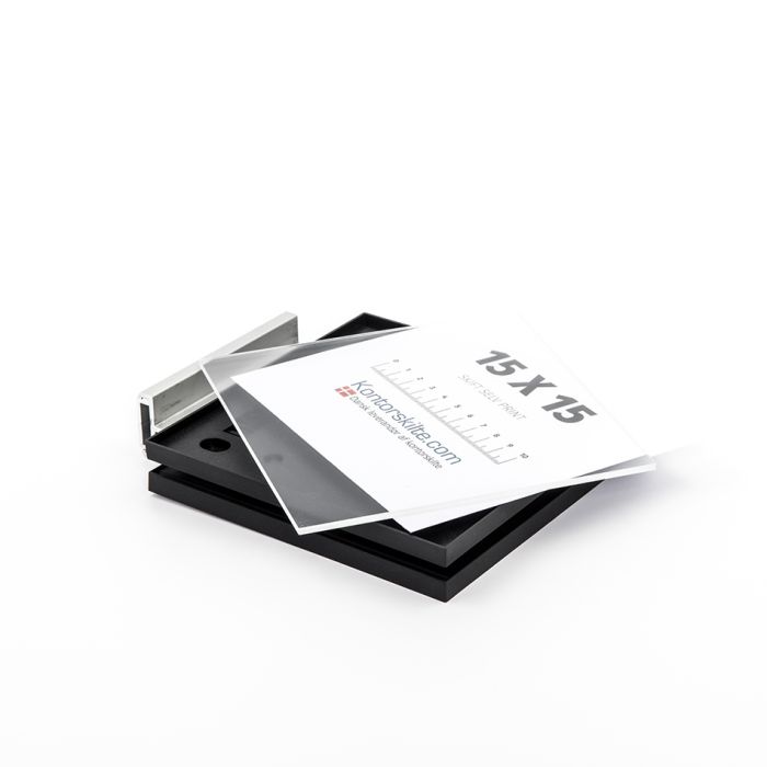 I-Sign Eco Projected sign in size 150x150 mm - Black