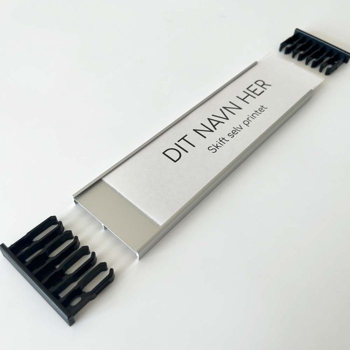 Modul Plus Door Sign in size 62x210mm - Low Cost