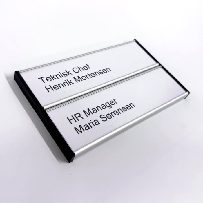 Modul Plus Combi Door Sign in size 92x150mm - Low Cost