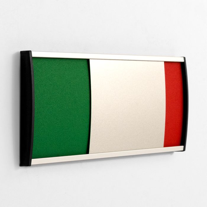 Populære mødeskilte i aluminium med rød /grøn baggrund - Indikerer om en person eller lokale er optaget eller ledigt