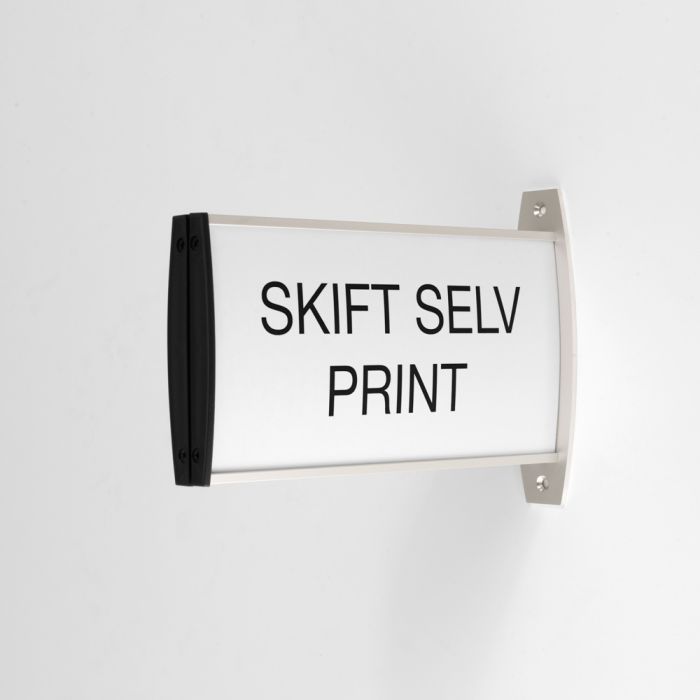 First class Projecting sign - Strato 105x210 mm