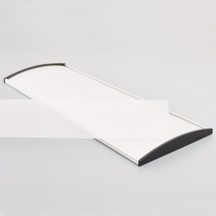 Strato Wall Sign in aluminum (148x420mm)