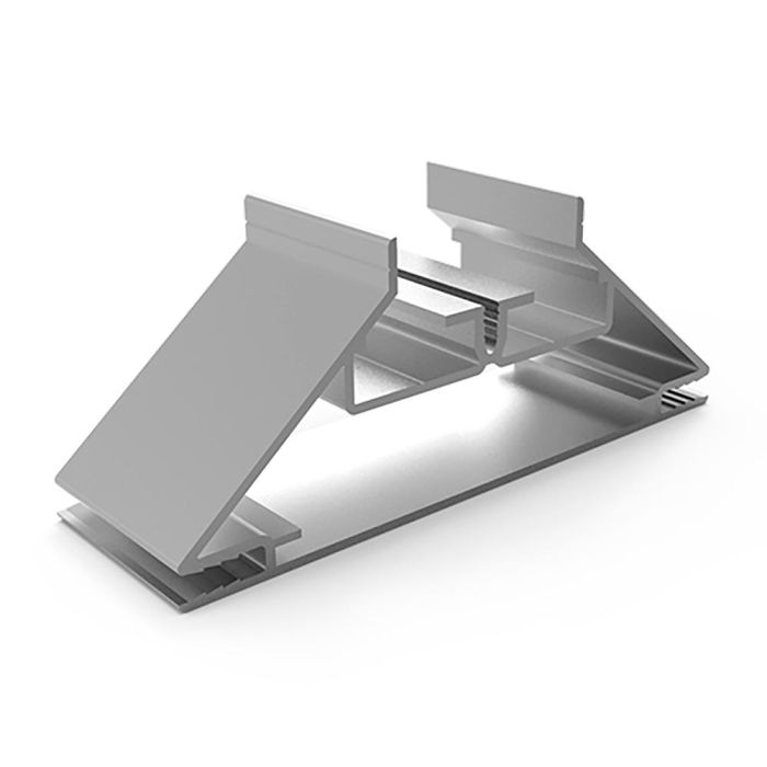 LED Backlit Textile Profile, Double sided 127x50mm